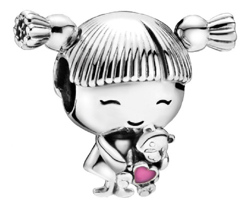 Pandora Charm Niña Pequeña, Original + Kit De Regalo