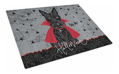 Caroline's Treasures Vha3037lcb Halloween Vampire Scottie Gl