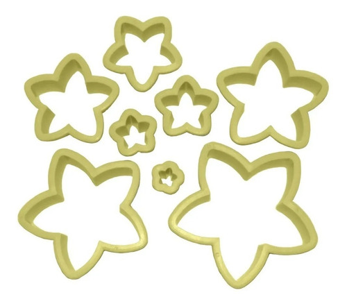 Cortador Estrela Blue Star Biscuit C/ 8 Peças