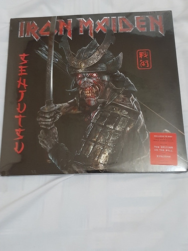 Imagem 2 de 9 de Iron Maiden -senjutsu- 3lp's(180gramas Vermelho) - Lacrado