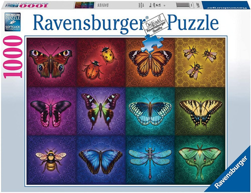 Rompecabezas Puzzle 1000 Criaturas Voladoras Ravensburger