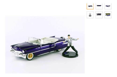 Jada Toys Figura De Cadillac Eldorado Con Elvis 1959