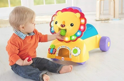Leon Montable Andadera De Fisher Price 3 En 1 Rie Y Aprende