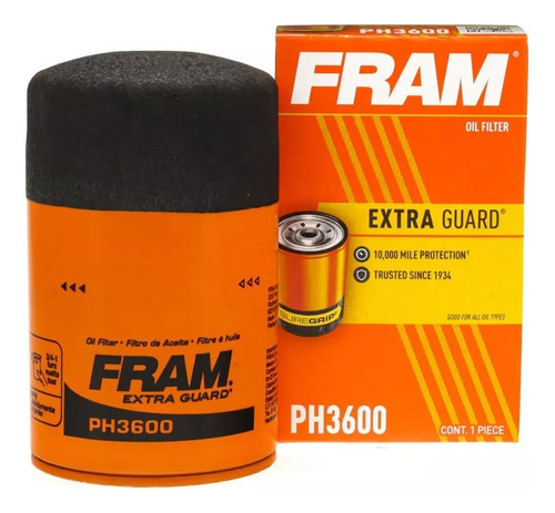 Filtro Aceite Fram Ford Mustang 3.8l 2001 2002 2003 2004