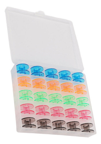 Bobinas De Plástico Para Máquina De Coser Bobbin Winder, Col