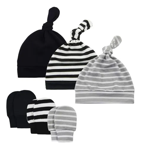 Conjunto Gorro Y Manoplas Bebé Invierno Recién Nacido
