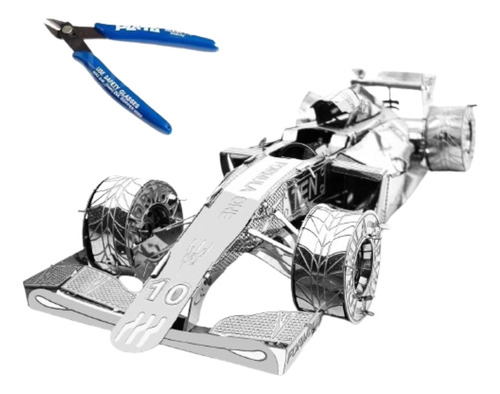 Pack Rompecabezas Puzzle Metal 3d Auto Formula 1 + Alicate