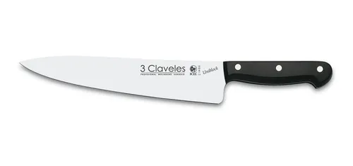 comprar Cuchillo Chef Cocinero 25cm | 3 Claveles Uniblock