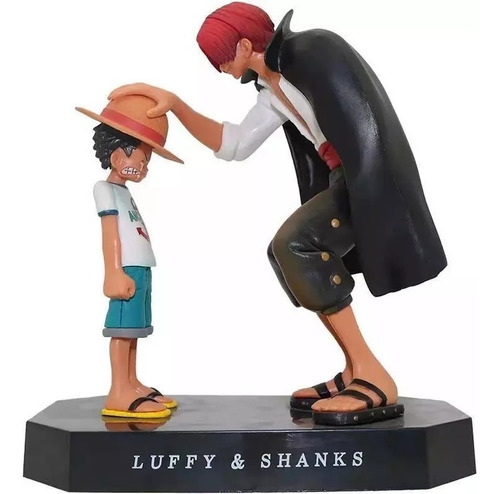 Figura One Piece Luffy & Shanks Despedida Anime Piratas