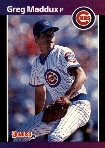 Mlb Greg Maddux - Donruss 1989 # 373