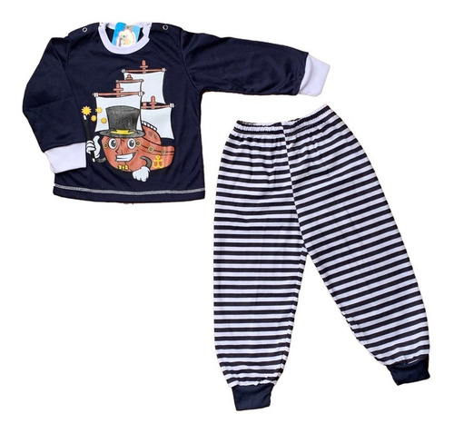 Pijama De 2 Piezas Para Niños Tallas 2t A 6t