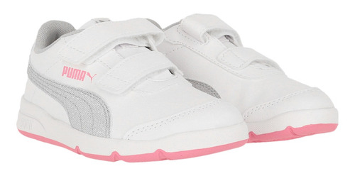 Zapatilla Puma Stepfleex 2 Sl Ve Glitz Niña White/pink