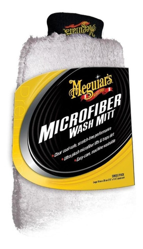 Meguiars Guante De Lavado Microfiber Wash Mitt X3002