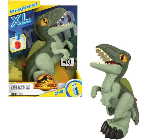 Jurassic World Imaginext Dino Deluxe Xl Com Som Mattel Hfc11