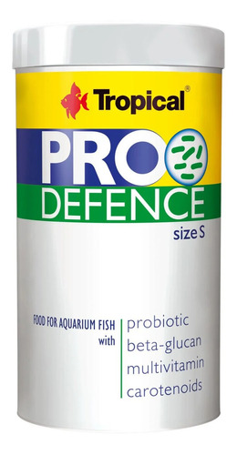Ração Tropical Pro Defence 52g Size S Tratamento Probióticos