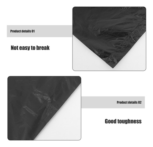 Bolsa De Basura Grande De Plástico Engrosada, Bolsa De Basur
