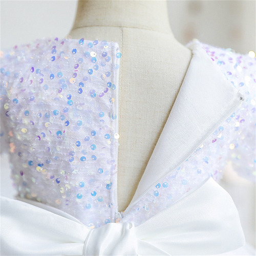 Vestido Elegante De Tul Para Fiesta De Niña Con Flores, Vest