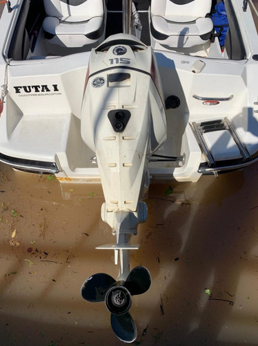 Imagen 9 de 13 de Lancha Open Quicksilver 555 Evinrude E-tec 115hp Como Nueva