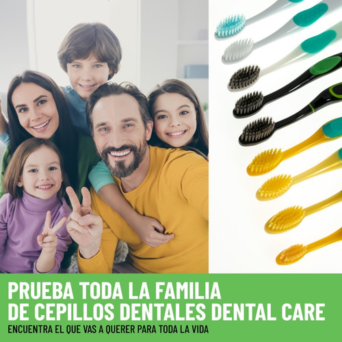 Vital Green Cepillo De Dientes Antibacterial, Blanco 4 Pack