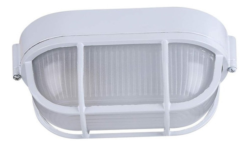 Lampara Tortuga De Muro Exterior 60 W Blanco Rondon