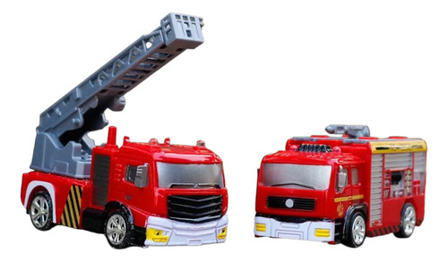Minicamión De Bomberos Recargable Con Control Remoto