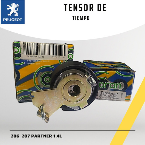 Tensor De Tiempo Peugeot 206 207  Partner 1.4 Litros