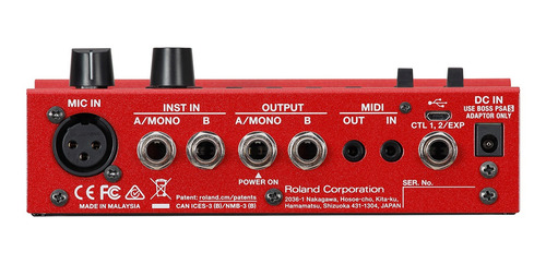 Pedal Efecto Instrumento De Cuerda Boss Rc500 Loop Station M