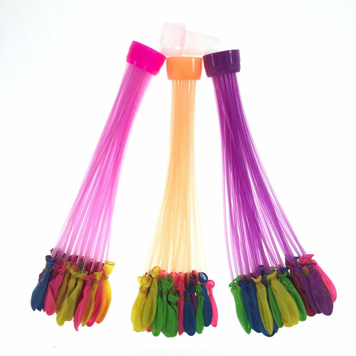 Imagen 2 de 8 de Globos Para Agua 222pzs Magic Balloons Llenado En 60seg