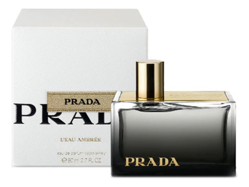 Perfume Prada Leau Ambree 80ml Eau De Parfum Mujer