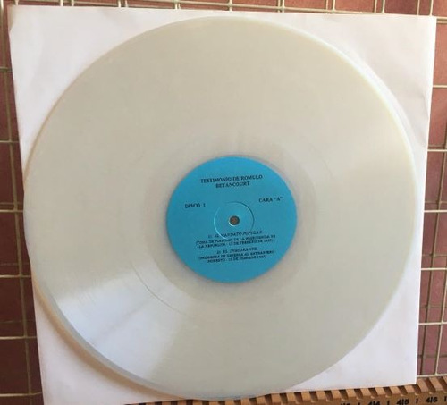 Colección De Discos (lp) Testimonios De Rómulo Betancour (Usado)