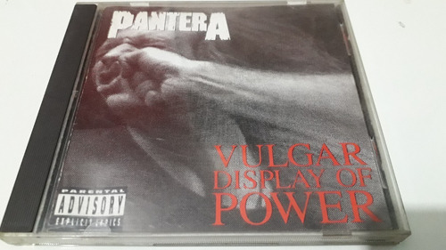 Pantera - Vulgar Display Of Power ( Cd ) Impecable (Usado)