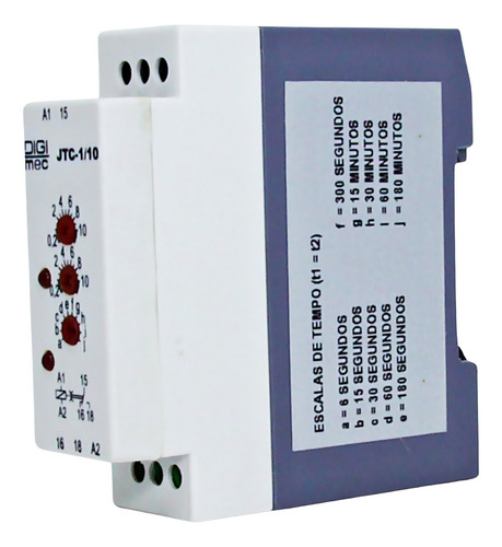 Rele De Tempo Cíclico Multi-escala Jtc-1/10 Digimec