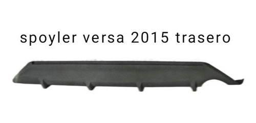 Spoyler Versa 2015 Trasero 