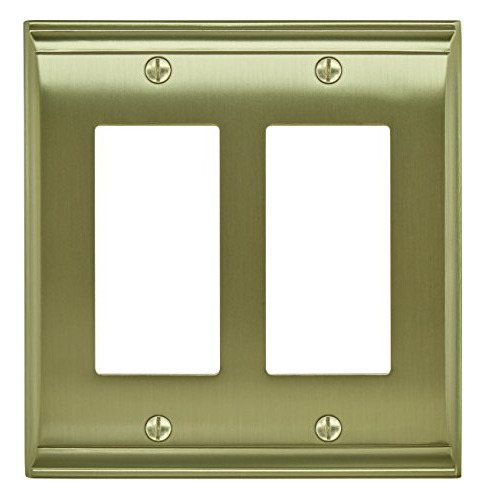 Amerock Bp36505bbz Candler 2 Rocker Wall Plate, Champagne Do