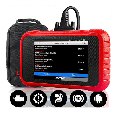 Imagen 1 de 8 de Escaner Automotriz Launch Creader Crp123e Motor Caja Abs G2