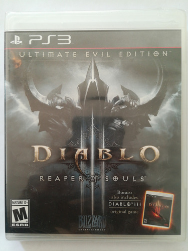 Diablo Iii 3 Reaper Of Souls Ultimate Evil Edition Ps3 Nuevo