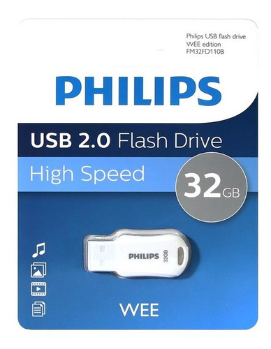 Pendrive Philips Wee 32gb 2.0