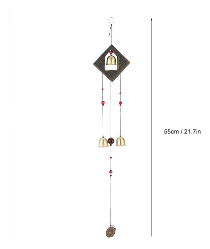 Campanas De Viento De Aleación De Cobre Para Puertas, Ventan
