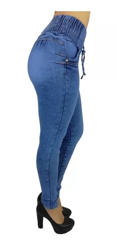 Jeans Dama Corte Colombiano Pantalon Ropa Mujer Push Up Hrc