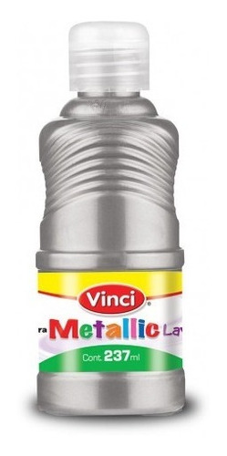 Pintura Vinci  Para Dedos 273ml Metallic Varios Colores