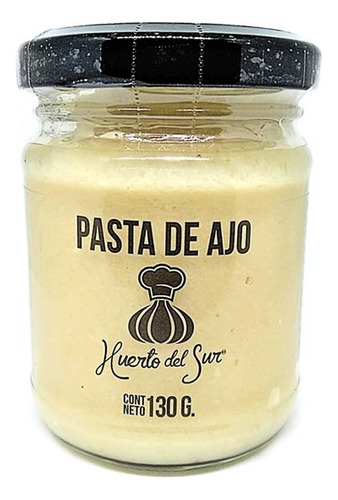 Pasta De Ajo 130g. Huerto Del Sur Listo Para Usar. Agronewen