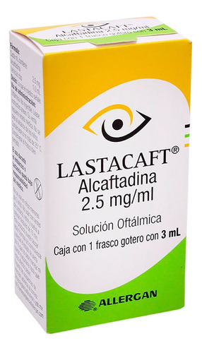 Lastacaft 2.5 Mg / Ml Caja Con Frasco Con 3 Ml