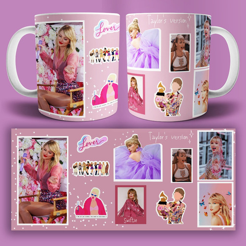 Taza Taylor Swift Premiun Personalizada Sublimacion Regalo