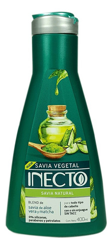 Inecto Savia Natural Aloe Vera Kit 2 Unidades X 400ml