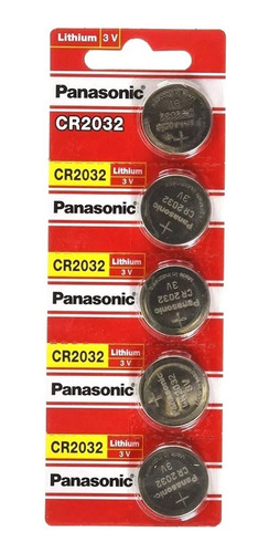 Pilas Panasonic Cr2032 De 3v Litio