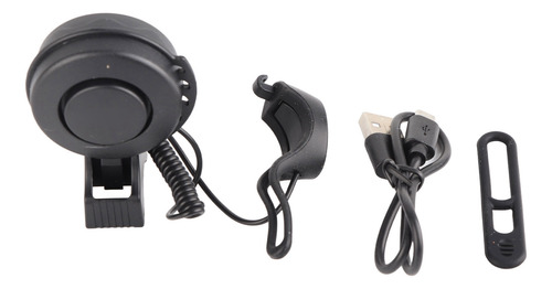 Manillar Eléctrico Horn, Ip65, 120 Db, Carga Usb, 3 Sonidos