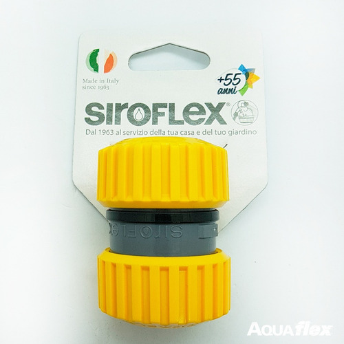 Imagen 2 de 9 de Reparador Unión De Manguera 3/4 Siroflex 7481 Aquaflex