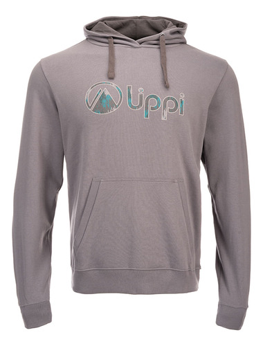 Poleron Hombre Insigne Cotton Hoody Gris Lippi