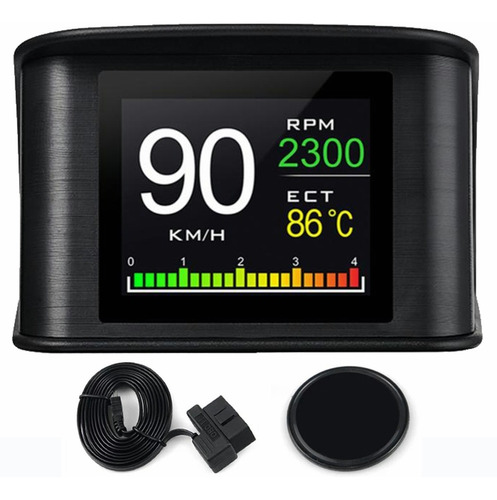 Velocímetro Obd Hud P10 Pantalla Digital Computadora A Bordo