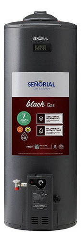 Termotanque Señorial 110 Gas Black 2.0